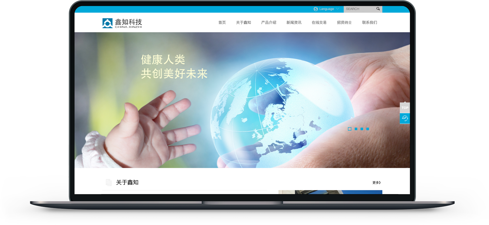 教育集团网站制作